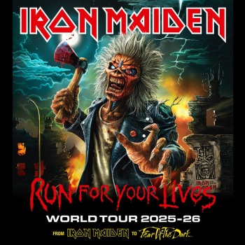 Οι Iron Maiden ανακοινώνουν την παγκόσμια περιοδεία Run For Your Lives 2025/26